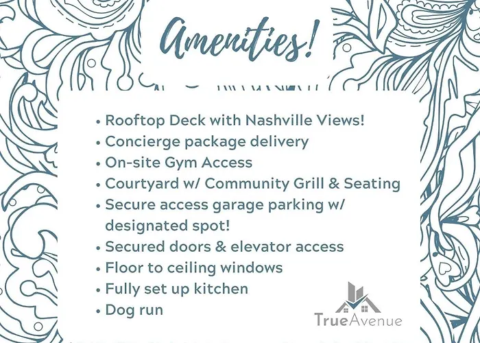 Lux Living In This 6Th Floor Condo Located In East Nashville Minutes To Downtown
