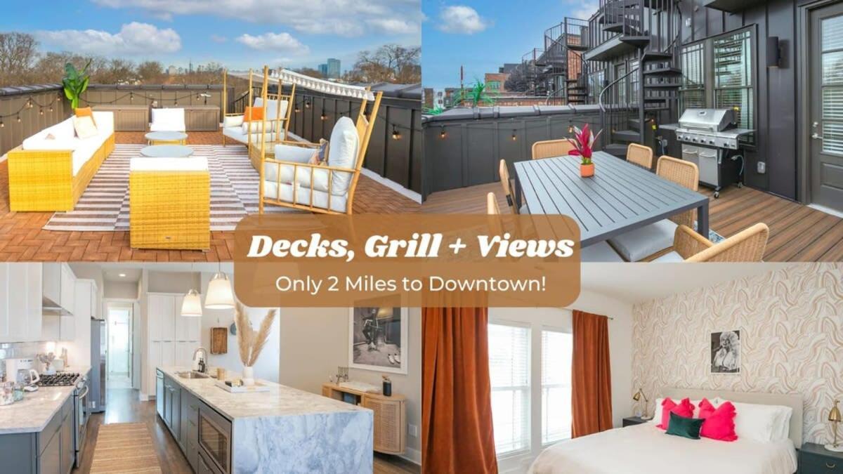 Roof Deck Grill Views 2 Miles From Broadway *