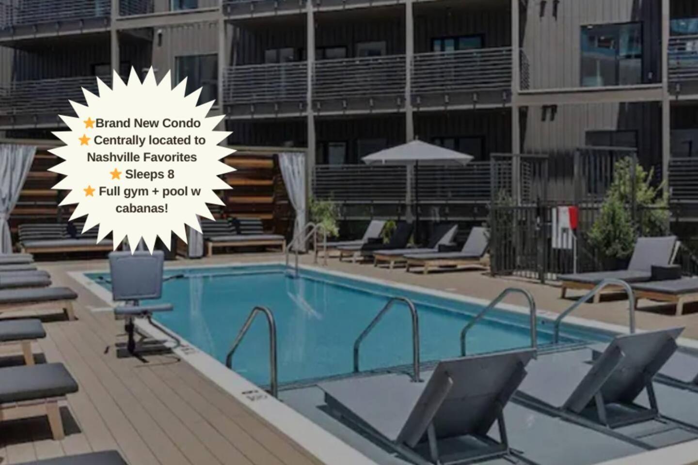 Music Escape 3br, Pool & Mins To Broadway Holiday home Nashville