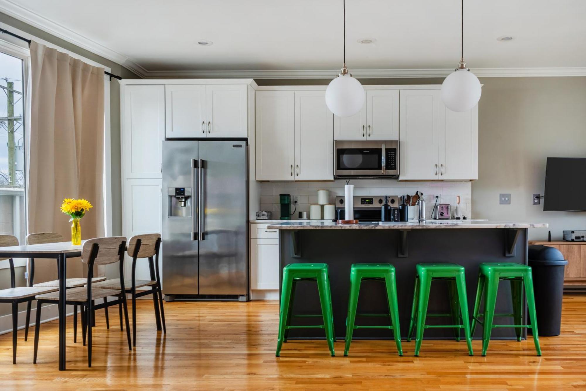 Modern Nashville Townhouse Rooftop Garage Nashville