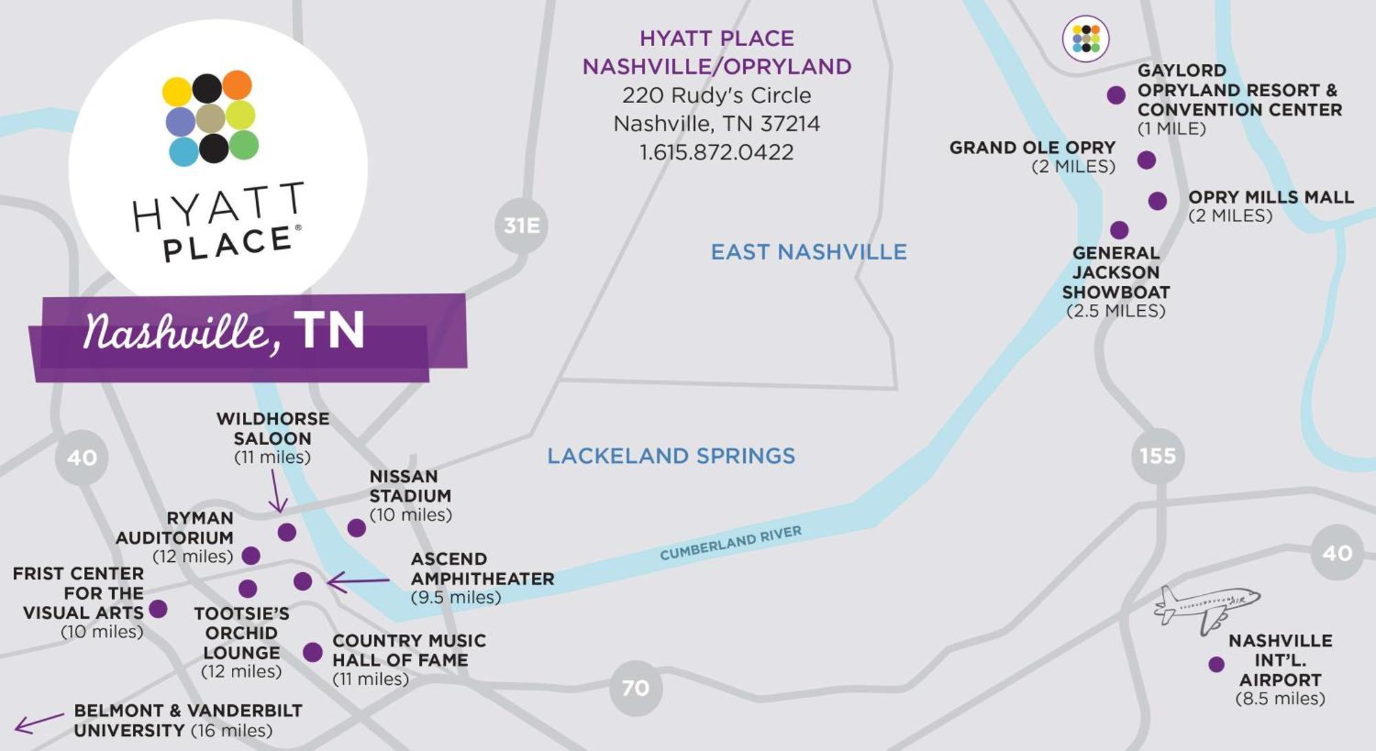 Hotel Hyatt Place Opryland 3*